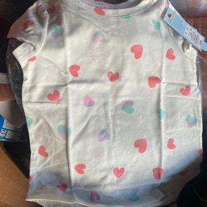 Cat & Jack Girls’ 4T Heart T-Shirt